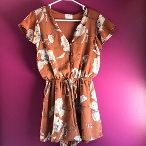 floral romper